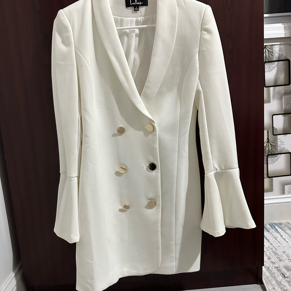 Lulus long sleeve blazer dress